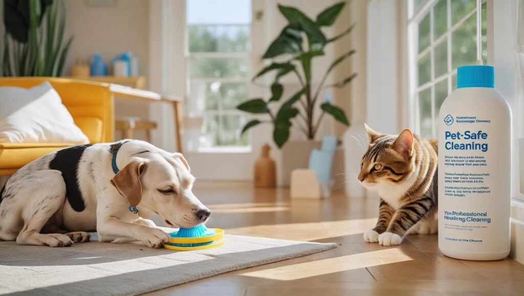 ✨ What exactly is “pet-safe cleaning”? ✨ — cleaning services by Brilux, NJ & PA