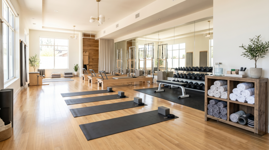 Keeping Fitness Studios Clean: What Gyms, Yoga, and Pilates Spaces Need Most