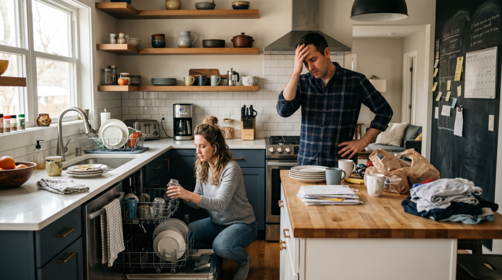 Why Cleaning Is Often One of the Biggest Sources of Conflict Between Couples — cleaning services by Brilux, NJ & PA